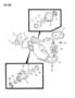 Diagram CASE, EXTENSION AND RETAINER AUTOMATIC TRANSAXLE, A413,A670 for your Jeep Grand Cherokee