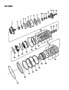 GEAR TRAIN AUTOMATIC TRANSAXLE, A604 4 SPEED Diagram