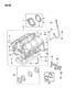 CYLINDER BLOCK 3.0 L ENGINE Diagram