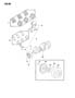 CRANKSHAFT, PISTONS AND TORQUE CONVERTER 3.0 L ENGINE Diagram