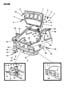 Diagram LIFTGATE PANEL AND FUEL FILLER DOOR P BODY 24,44 for your Dodge Dakota