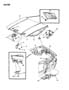 Diagram HOOD AND HOOD RELEASE A BODY 41 for your 2007 Dodge Caliber