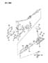 CONTROLS, GEARSHIFT - FLOOR SHIFT AR-4 AUTOMATIC TRANSAXLE 1988-1989 Diagram