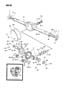 Diagram AXLE, REAR, W/DIFFERENTIAL AND CARRIER CHRYSLER 8 1/4, 8 3/8 B-1,2, D-1,4, N BODY for your 1998 Dodge Grand Caravan