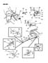 LEVER AND CABLE, PARKING BRAKE D1,2,3,5,6,7 MODELS Diagram