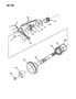 Diagram GOVERNOR AND OUTPUT SHAFT AUTOMATIC TRANSMISSION, A500 4 SPEED B,N,D BODY for your Dodge