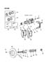 Diagram BRAKES, FRONT G BODY for your 2023 Dodge Challenger R/T