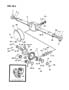 Diagram AXLE, REAR W/DIFFERENTIAL AND CARRIER CHRYSLER 8 1/4, 8 3/8 B-1,2, D-1,4, N BODY for your 1998 Dodge Grand Caravan