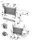 RADIATOR AND RELATED PARTS M,Z Diagram