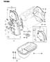 OIL PAN & TIMING BELT COVER 45 2.0 L ENGINE Diagram