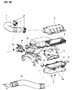 Diagram AIR CLEANER 3.0L ENGINE S BODY for your 1995 Jeep Wrangler