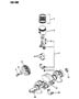 CRANKSHAFT & PISTONS 2.6 L ENGINE Diagram