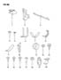 ATTACHING PARTS WIRING HARNESS 45 VISTA Diagram