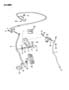 ACCELERATOR LINKAGE AND PEDAL 24 COLT LC - 41 SUMMIT LC Diagram