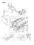 CYLINDER BLOCK RAIDER 3.0 L ENGINE Diagram