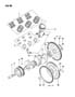 CRANKSHAFT & PISTONS RAIDER 3.0 L ENGINE Diagram