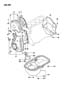 Diagram OIL PAN & TIMING BELT COVER 24,41 COLT LA 1.6 L ENGINE SOHC for your 2000 Chrysler 300 M