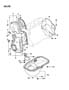 Diagram OIL PAN & TIMING BELT COVER 45 COLT LA 1.8 L ENGINE (MULTI PT. INJECT) for your 2000 Chrysler 300 M