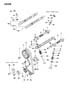 Diagram CAMSHAFT & VALVES GALANT 2.0 L ENGINE (MULTI PT. INJECT) for your 2002 Chrysler 300 M