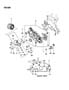 OIL PUMP & OIL FILTER 27,45 2.0 L ENGINE Diagram