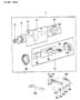 ALTERNATOR K-Q ENGINE COLT 1986 Diagram