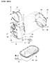 OIL PAN & TIMING BELT COVER (MODEL 27) 2.0 L ENGINE Diagram