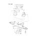 ENGINE MOUNTING (MODEL 27 RWD - DIESEL) Diagram