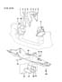 ENGINE MOUNTS (2 W.D. w/DIESEL) (27) Diagram