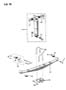 Diagram FRONT SPRING AND SHOCK ABSORBER GRAND WAGONEER, J10, J20 for your 2001 Chrysler 300 M