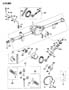 HOUSING AND DIFFERENTIAL, REAR AXLE DANA MODEL 35 W/LOCKING DIFFERENTIAL WRANGLER, YJ Diagram