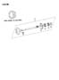 Diagram SHAFT, REAR AXLE DANA MODEL 44 KDX WRANGLER, YJ for your 2002 Chrysler 300 M