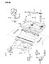 Diagram MANIFOLD, INTAKE AND EXHAUST 5.9L ENGINE for your 2002 Chrysler 300 M