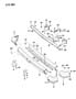 Diagram BUMPER--REAR CHEROKEE, WAGONEER for your 2008 Dodge Magnum