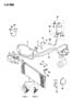 RECEIVER/DRIER, CONDENSER AND HOSES 6 CYLINDER ENGINE W/FACTORY AIR CONDITIONING CHEROKEE, WAGONEER, COMANCHE Diagram