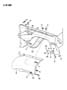 FENDERS, FRONT GRAND WAGONEER, J10, J20 Diagram