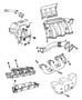 Diagram Manifolds, Intake and Exhaust (EGH). for your Dodge Grand Caravan