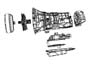 Diagram 545RFE; 5-Speed; Automatic Transmission for your 2012 Jeep Liberty