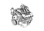 Diagram 3.7L Gas; Engine for your 2009 Jeep Grand Cherokee OVERLAND 5.7L Hemi V8 4X2