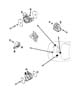 Engine Mounting 2.0L DOHC FE (ECF). Diagram