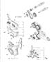 Timing Belt, Cover And Balance Shafts 2.0L (EBG) Turbo. Diagram