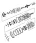 Diagram Gear Train Automatic Transaxle, 4 Speed, 41TE, W/O Turbo Eng.. for your 1997 Dodge Avenger