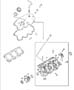 Cylinder Head 3.0L Engine. Diagram