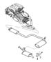 Diagram Exhaust System 2.7L - 3.2L - 3.5L Engine EER - EGW - EGG. for your RAM