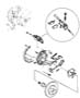 Diagram Brakes, Rear Disc. for your Chrysler Concorde