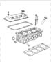 Diagram Cylinder Head 2.0L 4 - Cyl SOHC (ECB). for your Dodge Grand Caravan