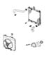 Diagram Radiator And Related Parts 2.5L Engine. for your Dodge Dakota