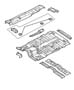 Diagram Floor Pan, Club Cab. for your 2000 Chrysler 300 M