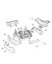 Front Seat - Left, Adjusters, Side Shields and Attaching Parts. Diagram