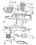 Diagram Air Conditioner And Heater Unit. for your 2021 RAM 1500 Classic Express Crew Cab