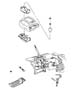 Diagram Controls, Transfer Case [Full-Time Transfer Case]. for your 2016 Dodge Grand Caravan